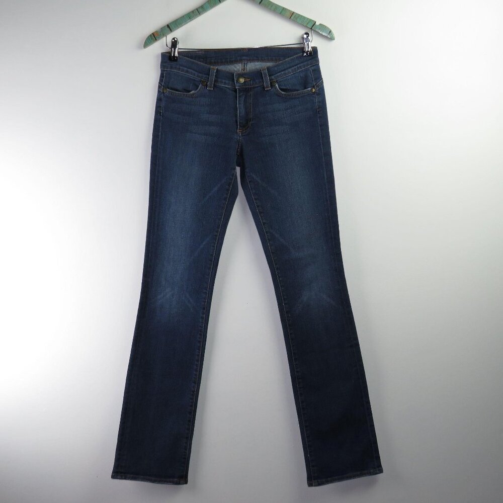 We The People Skull Bedazzled Skull Pocket Jean Sz 29